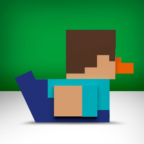 Фигурка-утка Tubbz Minecraft Steve