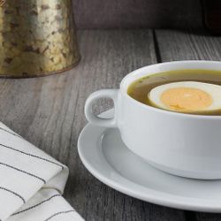 Бульонная пара 320 мл d 11 см h5,5 см белая   Stackable P.L. Proff Cuisine [6]