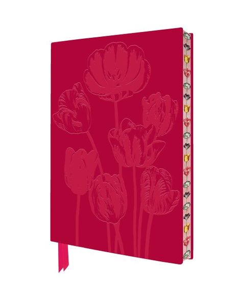 Bloknot \ Блокнот \ Notebook Temple of Flora: Tulips Artisan Art Notebook (Flame Tree Journals)