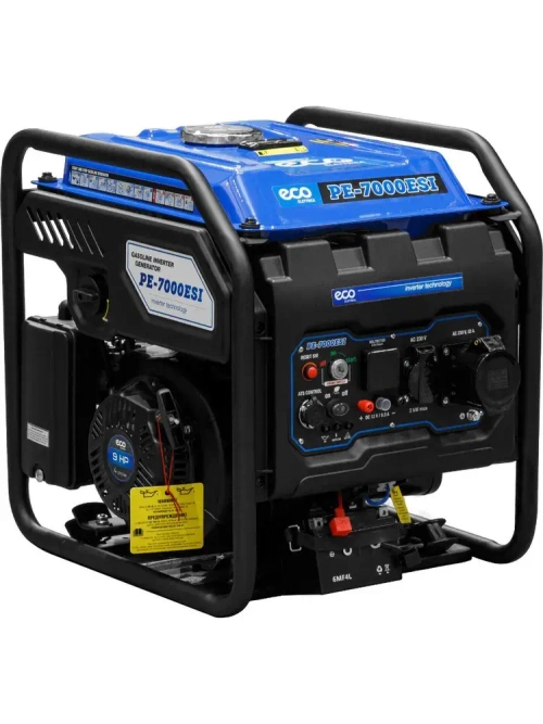 Генератор инверторный бензиновый ECO PE-7000ESI 5 кВт (EC1710-2)