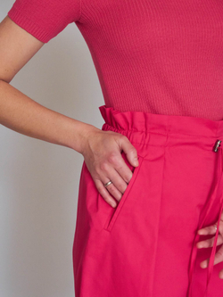 Футболка вязаная