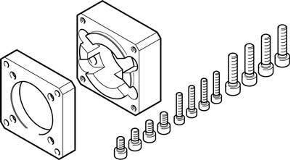 EAMF-A-43D-60G/H Фланец электродвигателя