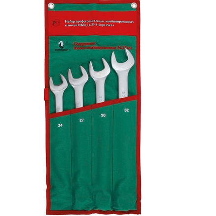 Набор комбинированных гаечных ключей СТАНКОИМПОРТ, НКК.11.30.4