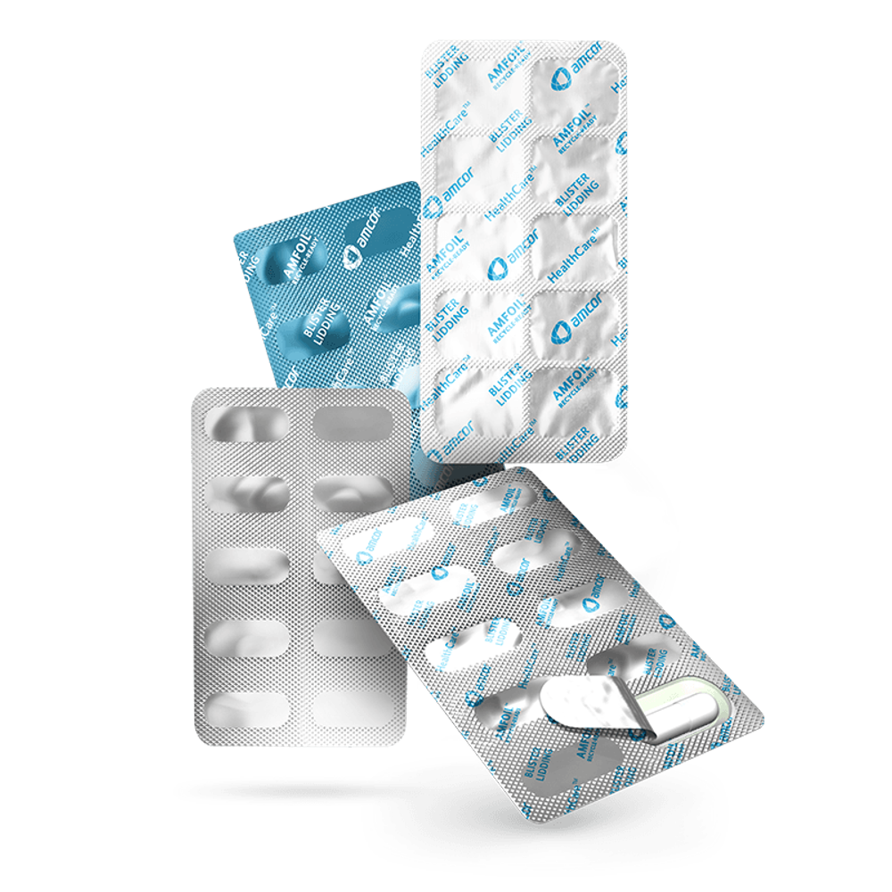 Крышка блистера Amcor