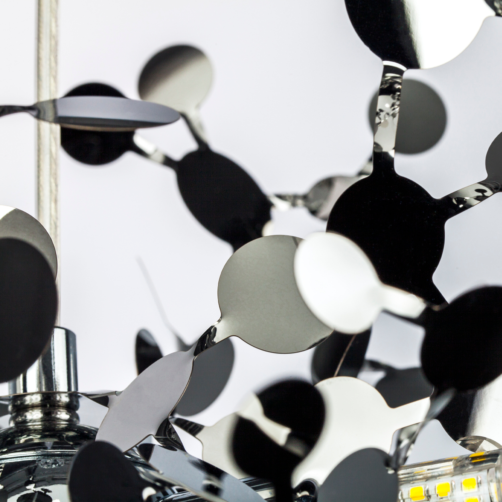 L3PR721134 Подвес тройной круглый EXTRA 3x3x5W(led) G9  (721134 - 3 + 572134 -1) ХРОМ