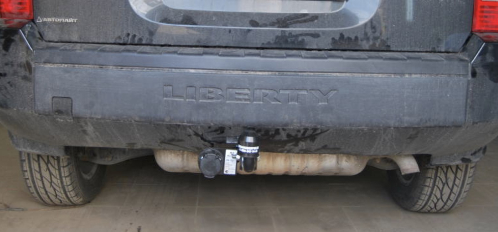 Фаркоп для Jeep Compass 2006-2017, Jeep Liberty 2006-2016 Тип шара: A. Нагрузки: 1500/75 кг, JW 02