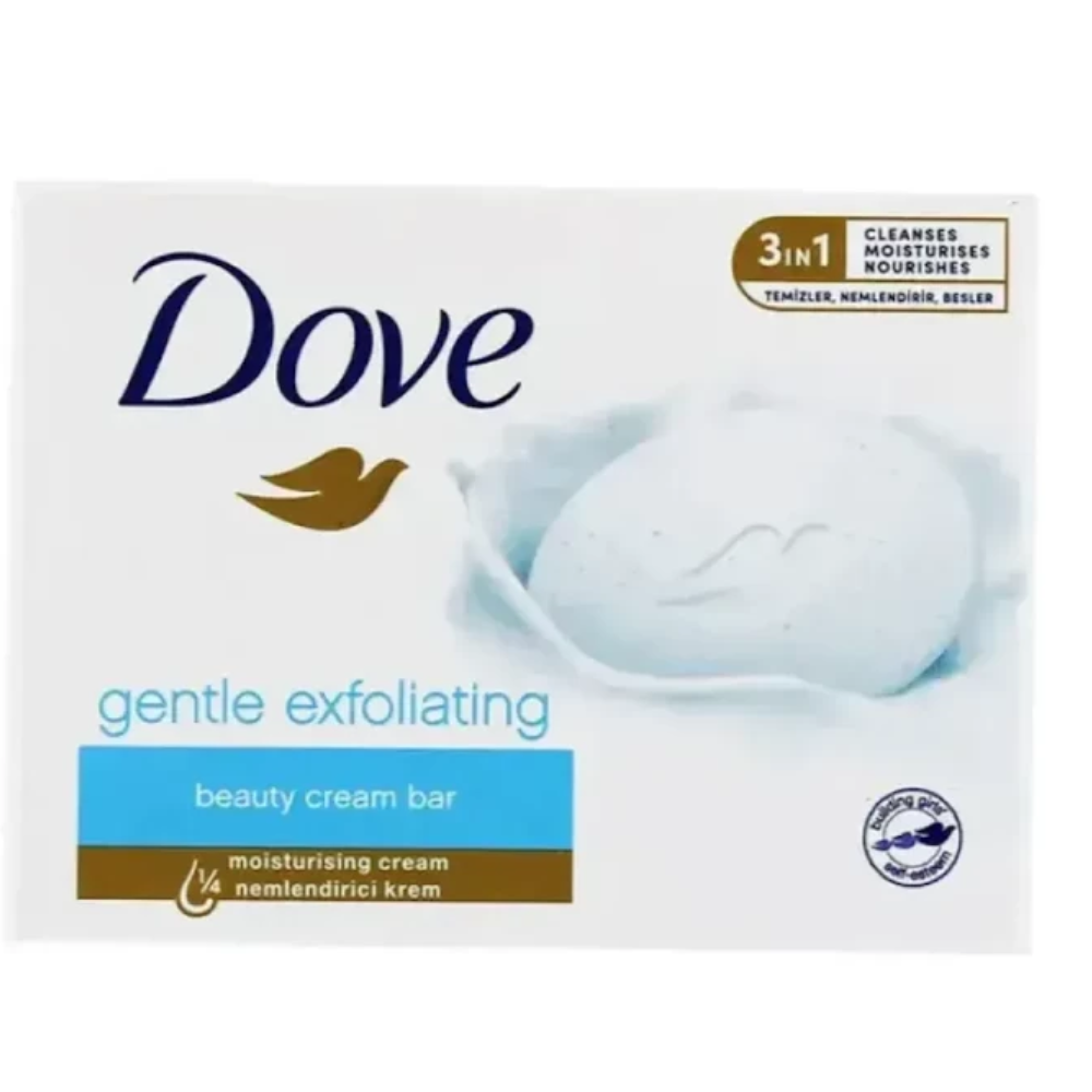 Мыло-крем Dove Gentle Exfoliating 3в1 100 гр