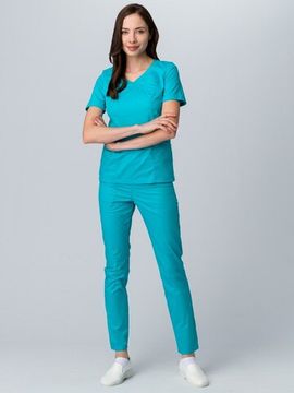 Костюм женский "Модерн-001" (голубой)