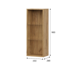 Милан (SV-мебель) Шкаф навесной со стеклом