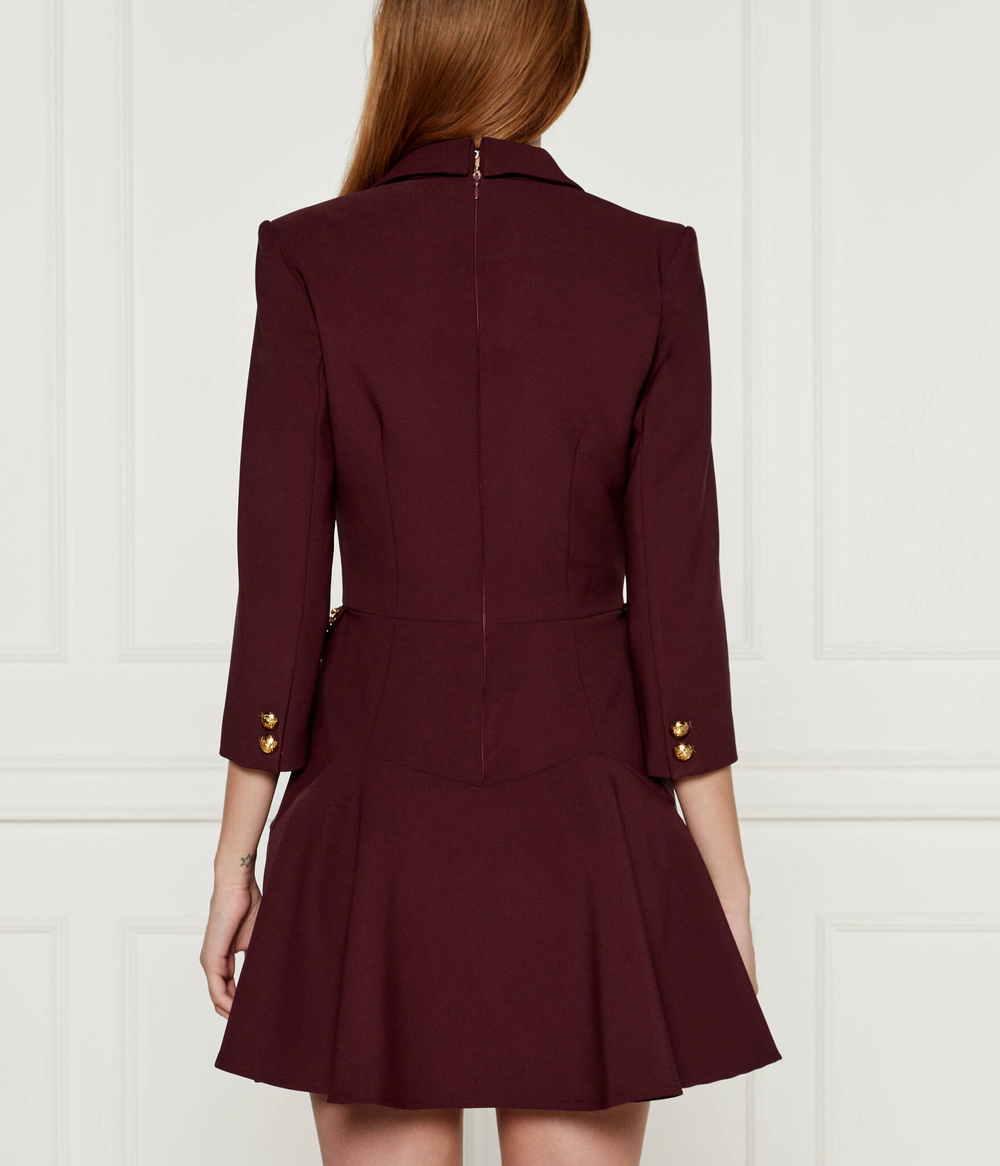 Платье Elisabetta Franchi - бордовый(ABT1846E2)