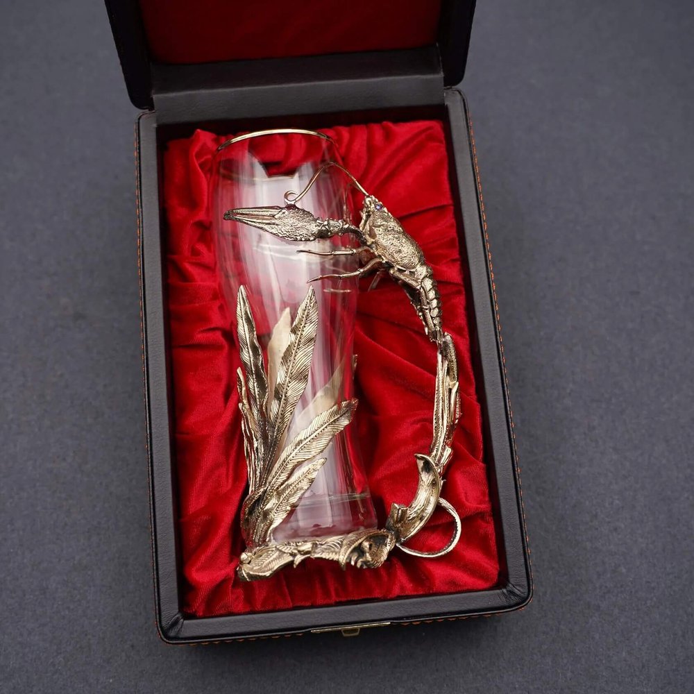 Бокал для пива подарочный "Рак"