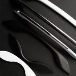 Ручка-скоба, 160 (192) мм, черный/хром