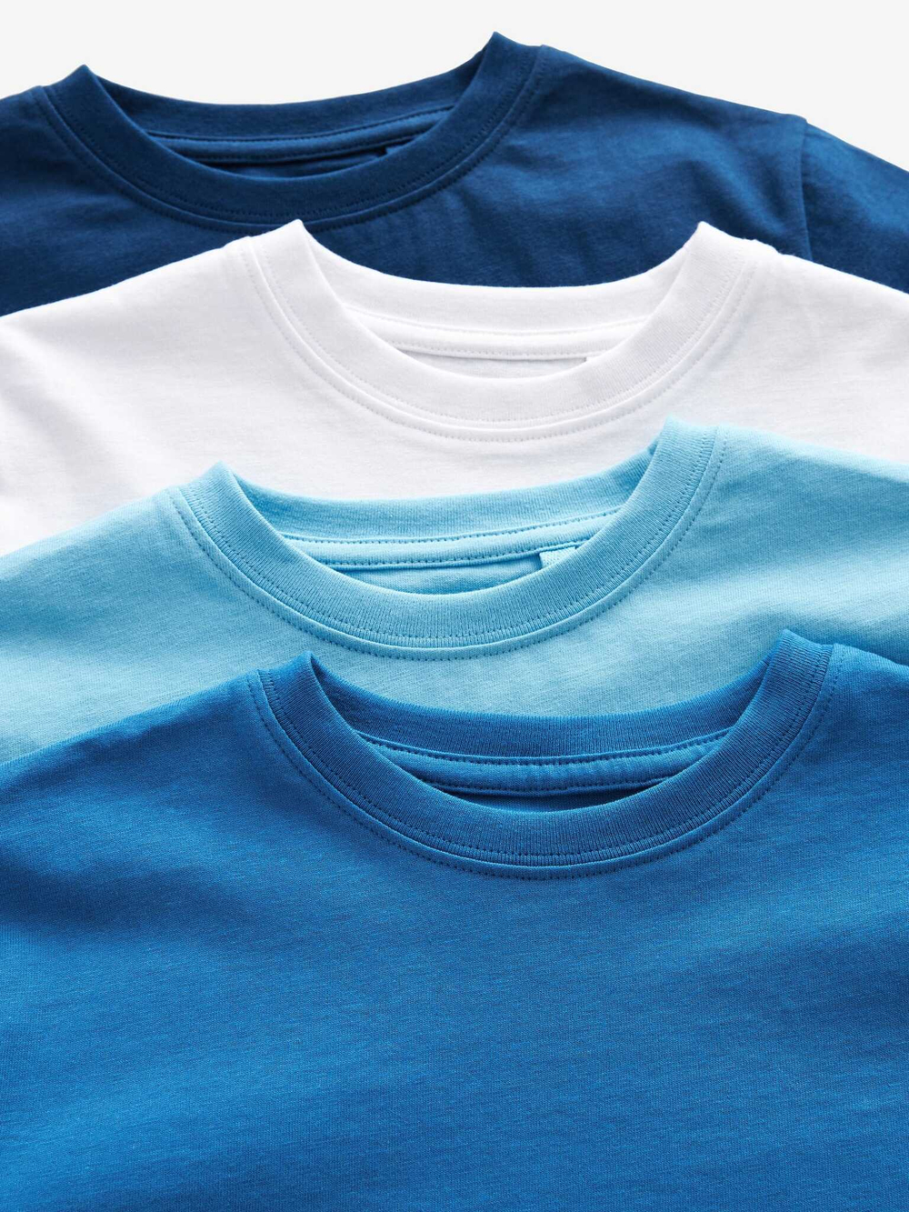 Футболка для мальчика Next M78-477, 4 шт., Синий, Белый, Голубой