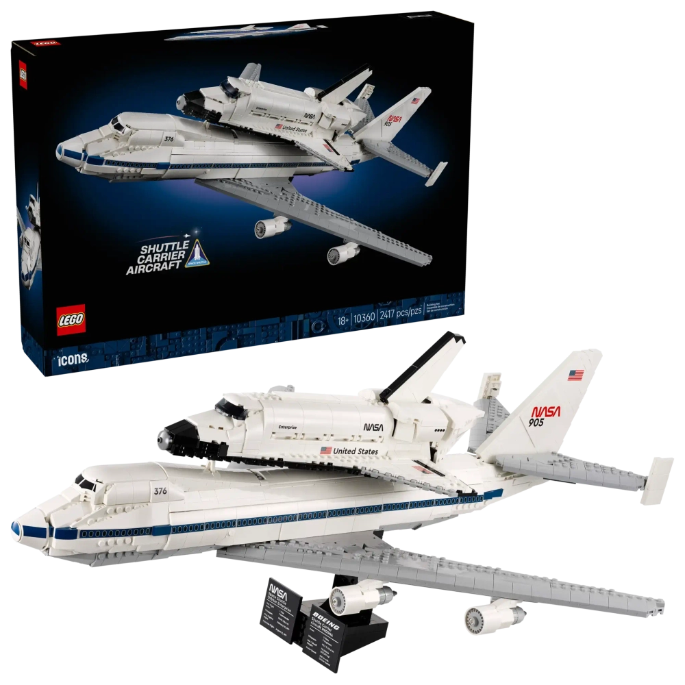 Конструктор LEGO Icons 10360 Самолет-перевозчик