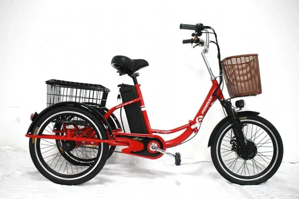 Электровелосипед Green Camel Трайк-20 (R20 500W 48V) Складной