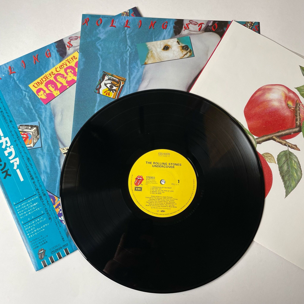 Винтажная виниловая пластинка LP The Rolling Stones Undercover (Japan 1983) (Obi) She Was Hot