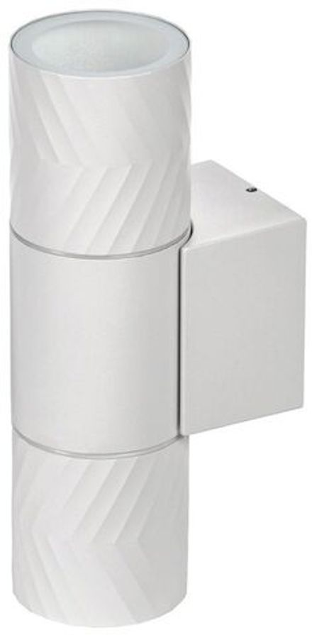 Светильник 5108 2хGU10 IP65 уличный настенный бел. IEK LT-UBU0-5108-GU10-2-K01