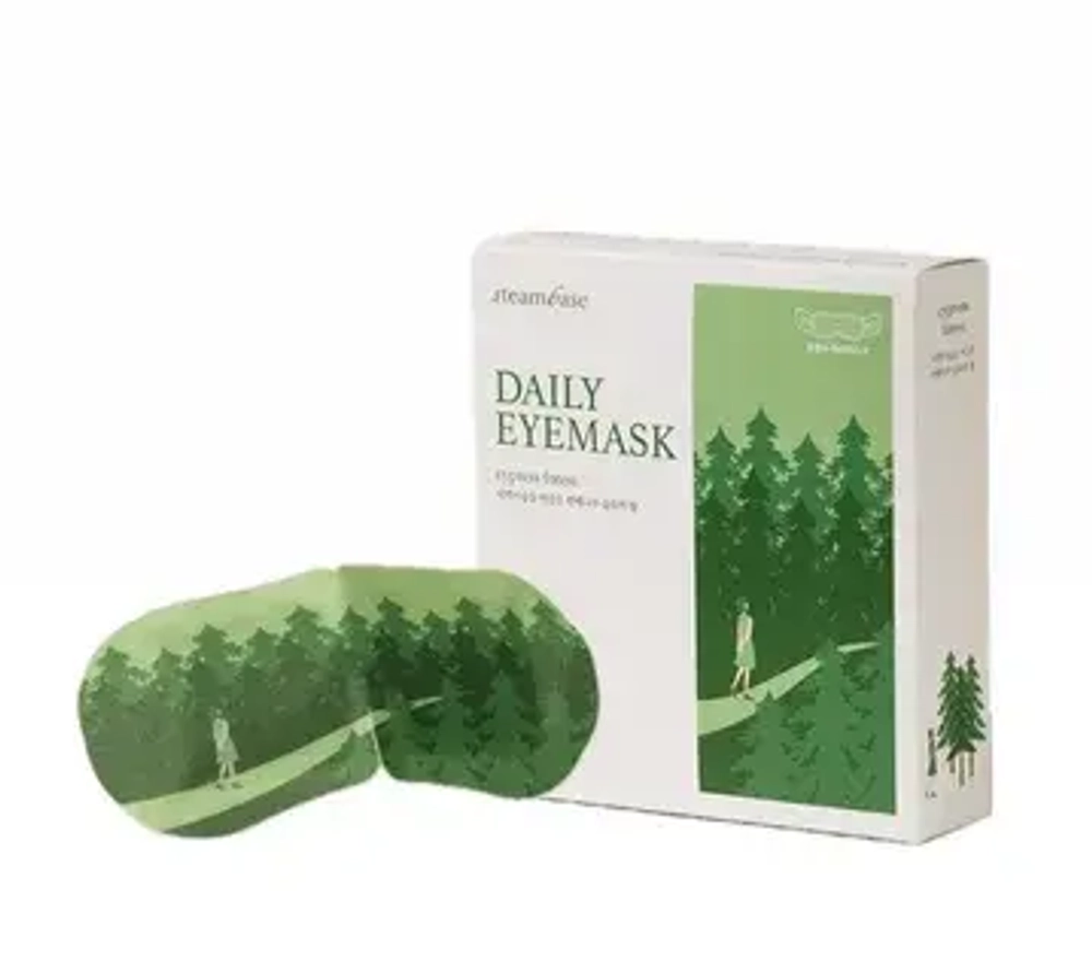 Паровая маска для глаз кипарисовый лес STEAMBASE Daily Eye Mask Cypress Forest