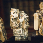 «Семь богов счастья».Композиция из 7 больших фигур