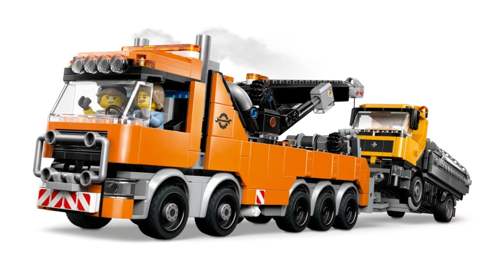 Конструктор LEGO City 60467 Тяжелый эвакуатор-утилизатор с краном