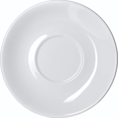 Блюдце «Кунстверк»;фарфор;D=150/58,H=20мм;белый (Цвет: белый)