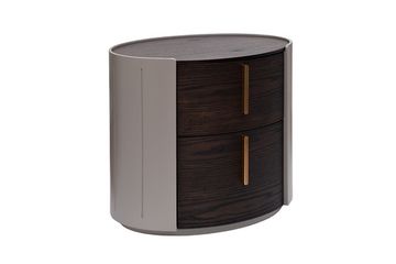 77IP-30200 Тумбочка 2 ящика темный шпон 59*43*55см