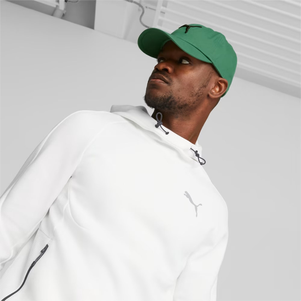 Бейсболка PUMA Ess Cat Logo BB Cap 02458701, 100% хлопок, зеленый