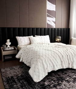 Плед 160x220 Sofi De MarkO Адриана №9 белый