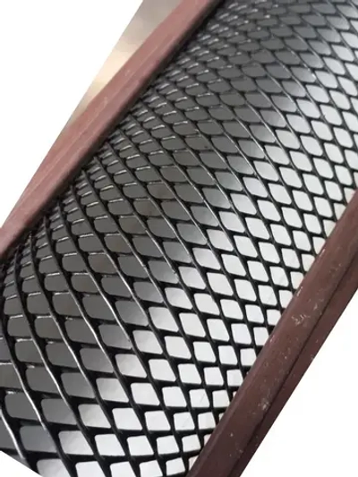 Суперпрочная Сетка для защиты водостока от мусора и листьев 0,4х1,7м