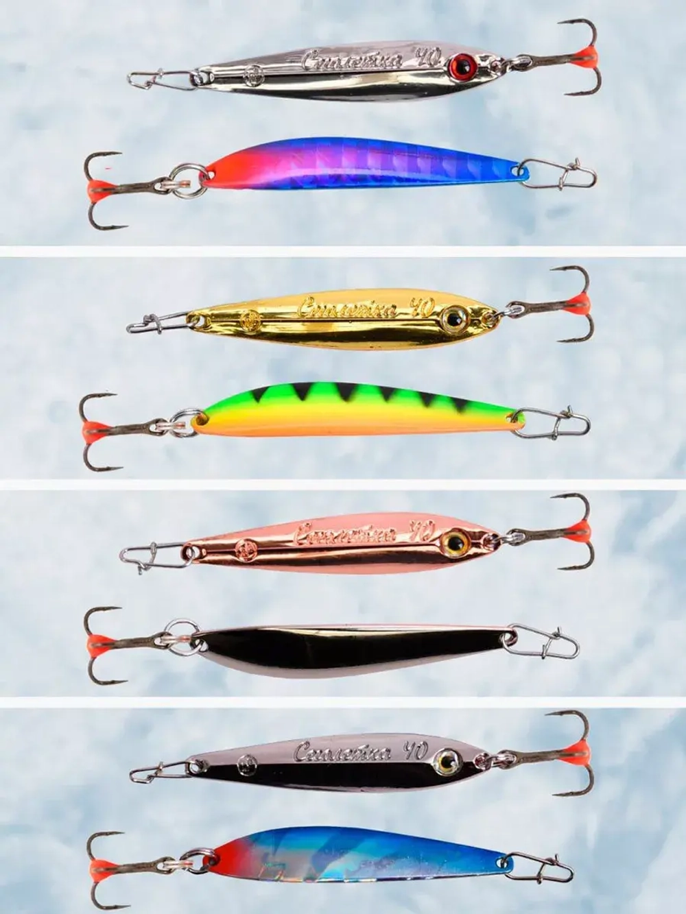 Блесна для рыбалки вертикальная ECOPRO Сеголетка, 40мм, 3,5г, BIB