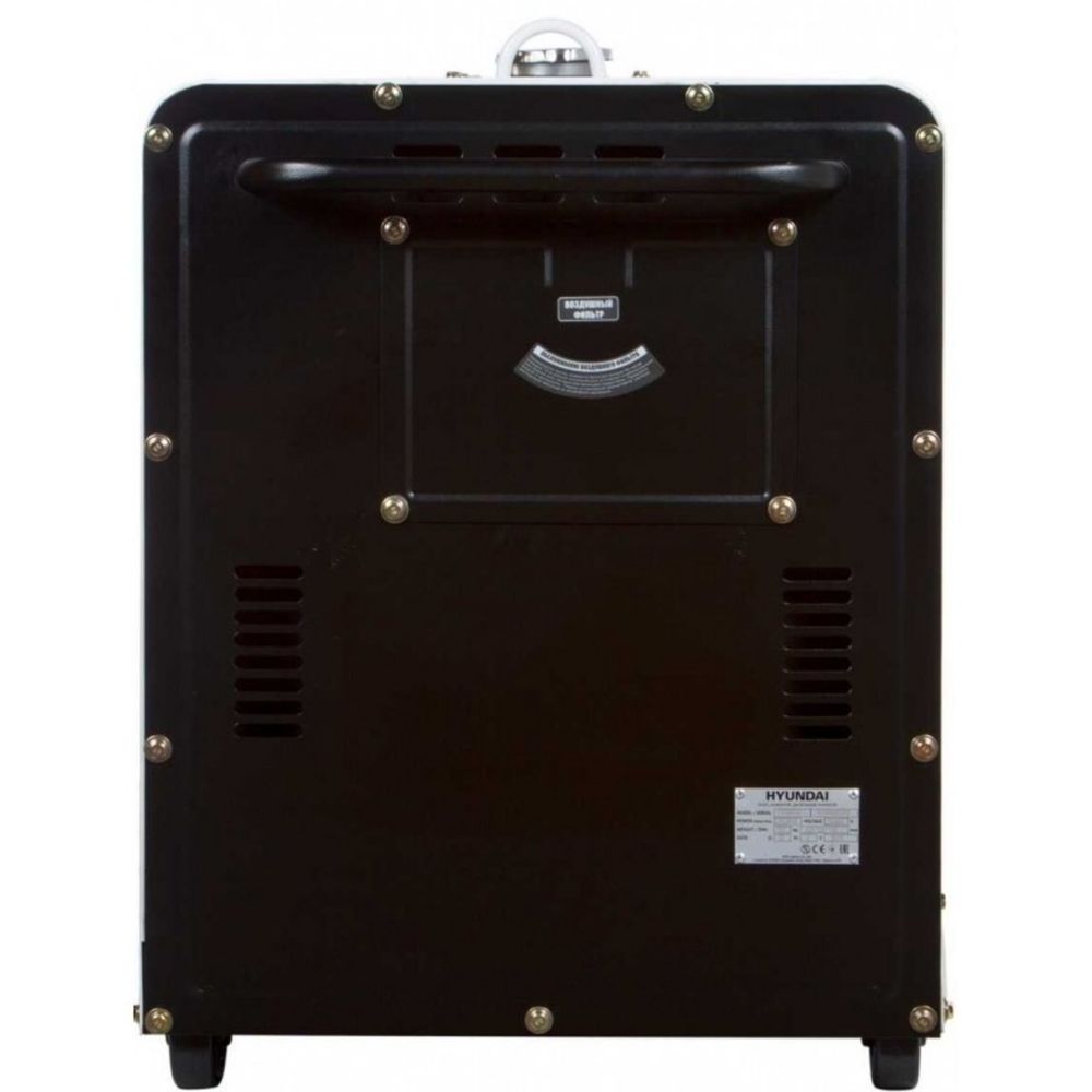 Дизельный генератор Hyundai DHY 6000SE-3 - [5 кВт / 380V] эл. старт, трехфазный