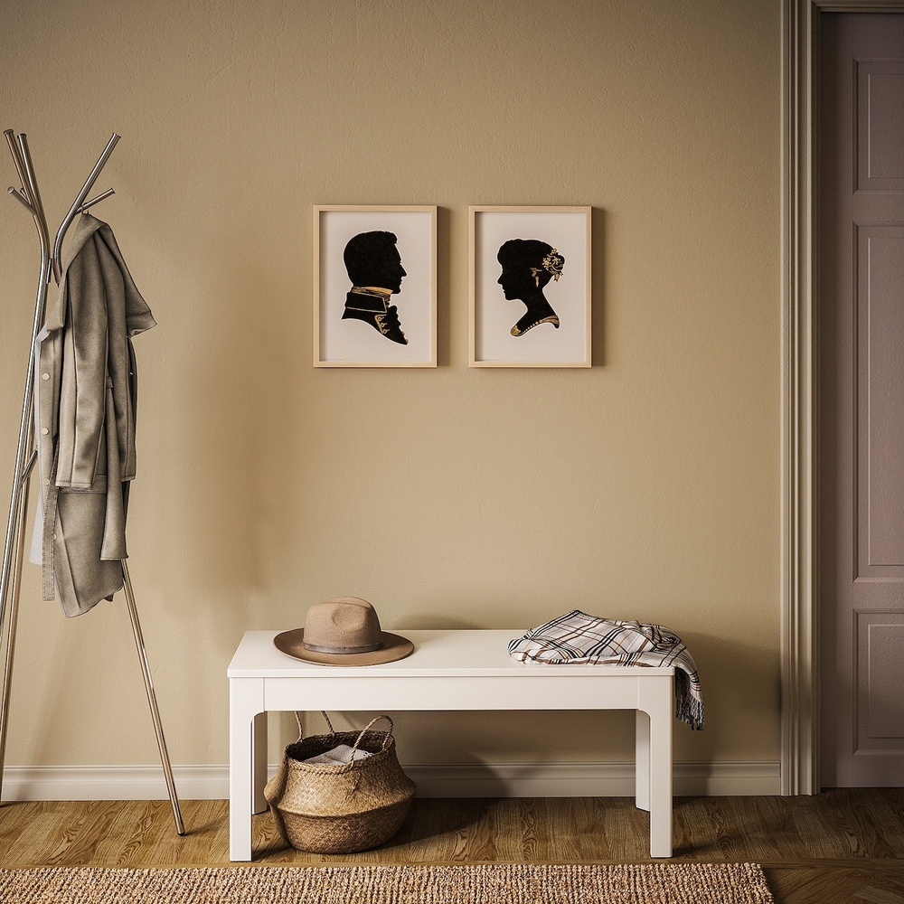 IKEA BILD  (ИКЕА БИЛД)  -  Плакат, Он и Она, 30x40 см