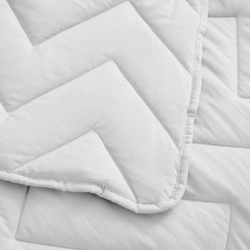 Покрывало 230х250 и 2 наволочки 50х70 Sofi De MarkO Робби серое