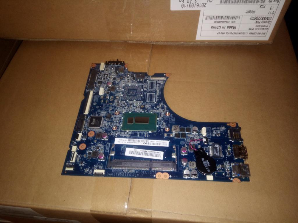 Материнская плата для ноутбука Lenovo Flex 14 ST6 W8P UMA Intel Pentium 3556U (90005200), оригинал