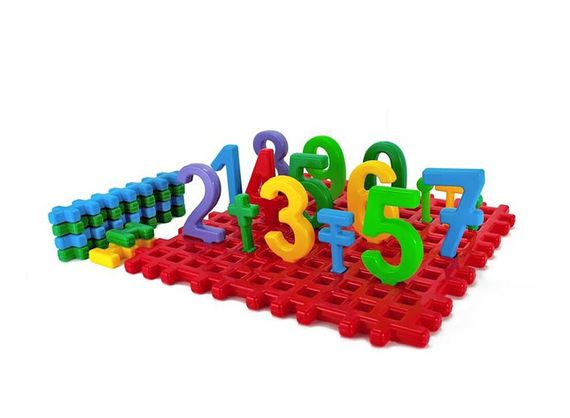 Конструктор Мир цифр мини 22 детали.