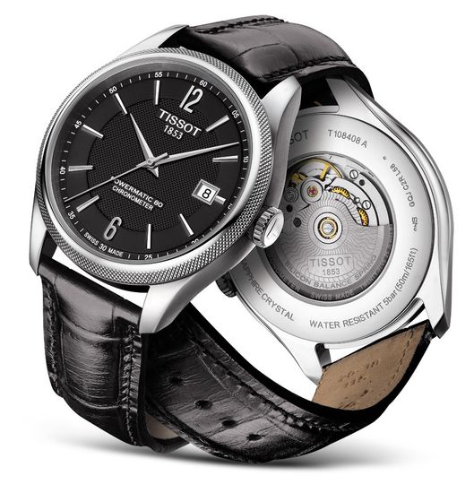 Мужские часы Tissot T108.408.16.057.00 Ballade Powermatic 80 COSC