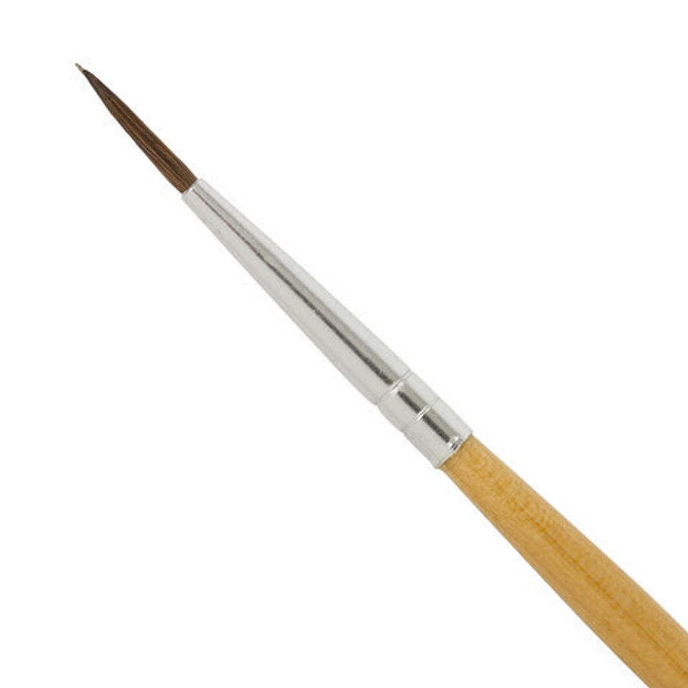 Кисть BRAUBERG, из ворса пони, круглая, № 2, 200188