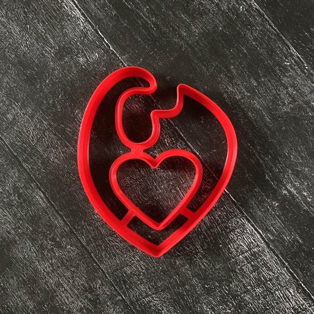 Кот №8 с сердечком