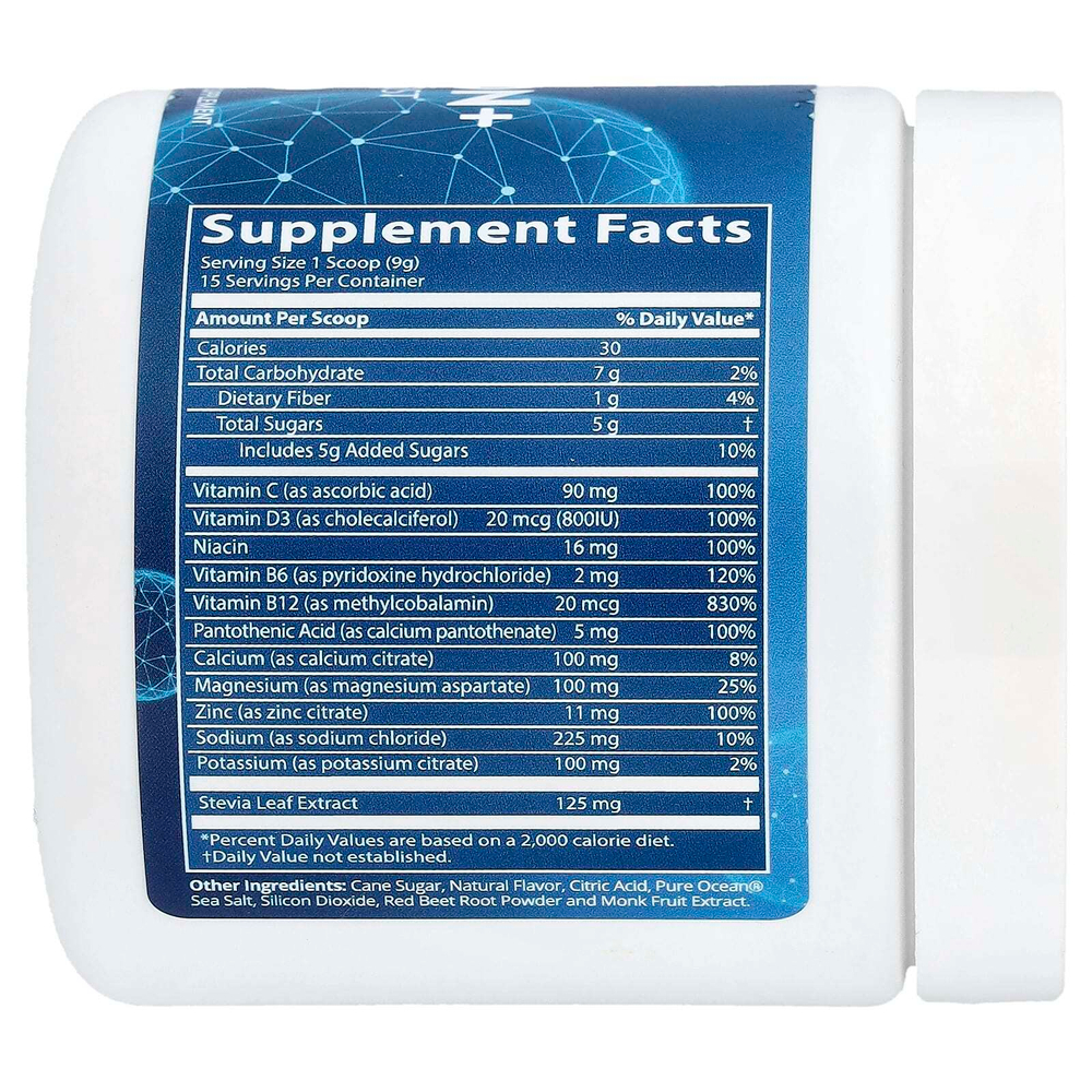 MRM Nutrition, Hydration+, электролитный баланс, со вкусом апельсина и манго, 135 г (4,76 унции)