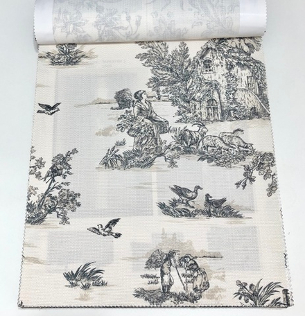 Ткань рогожка Anka Symfony of Colors Print Rex 104 арт. Tapestry 3 col. 1083 (высота 295 см)