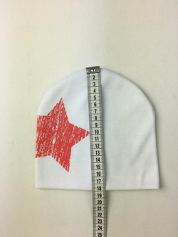 Шапочка белая на 1-3 года