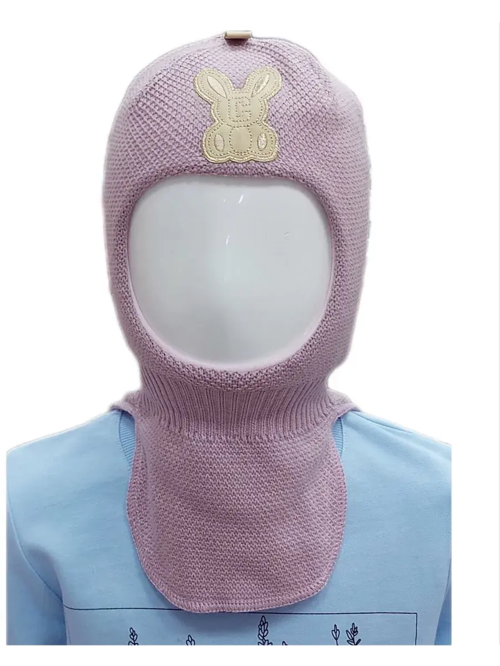 Шапка-шлем для девочки