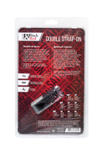 Страпон на креплении Black&Red черный 24 см