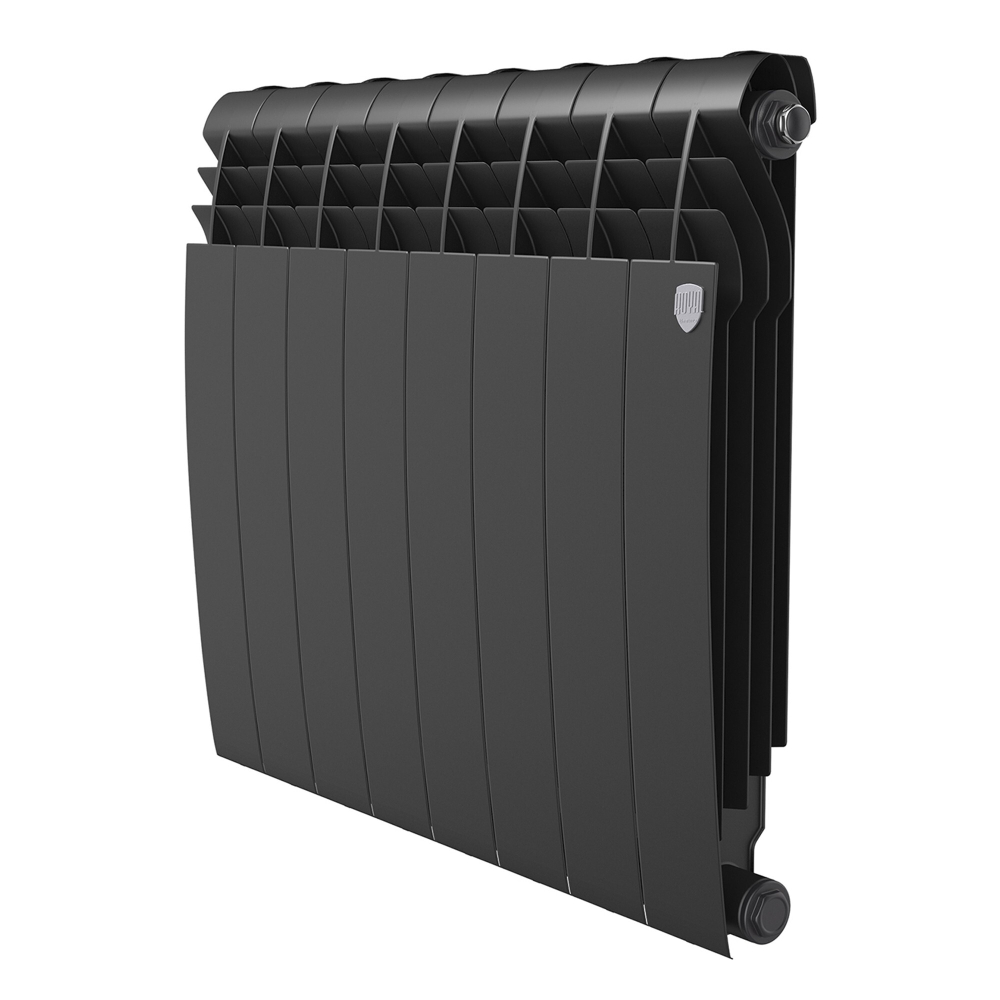 Радиатор биметаллический Royal Thermo BiLiner 500 Noir Sable 8 секций