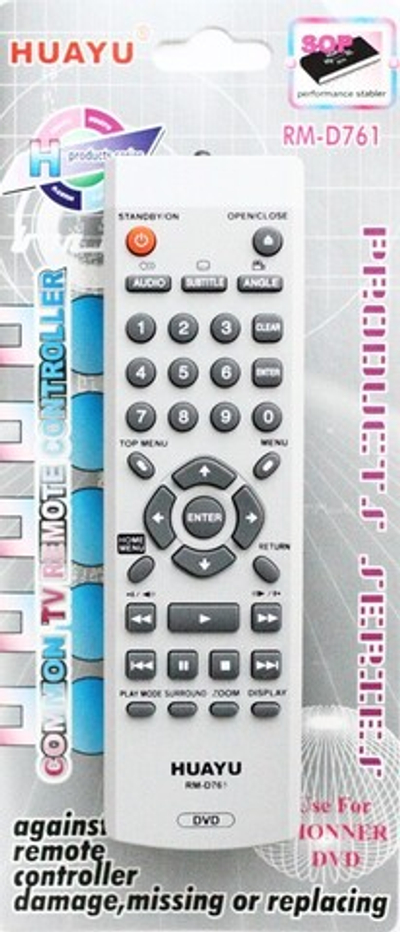 Пульт ДУ для PIONEER RM-D761 универсальный