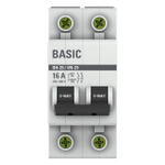 Выключатель нагрузки 2п 16А ВН-29 Basic EKF SL29-2-16-bas