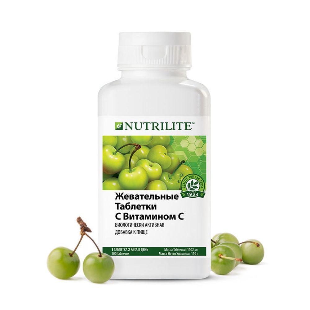 NUTRILITE™ Жевательные таблетки с витамином С