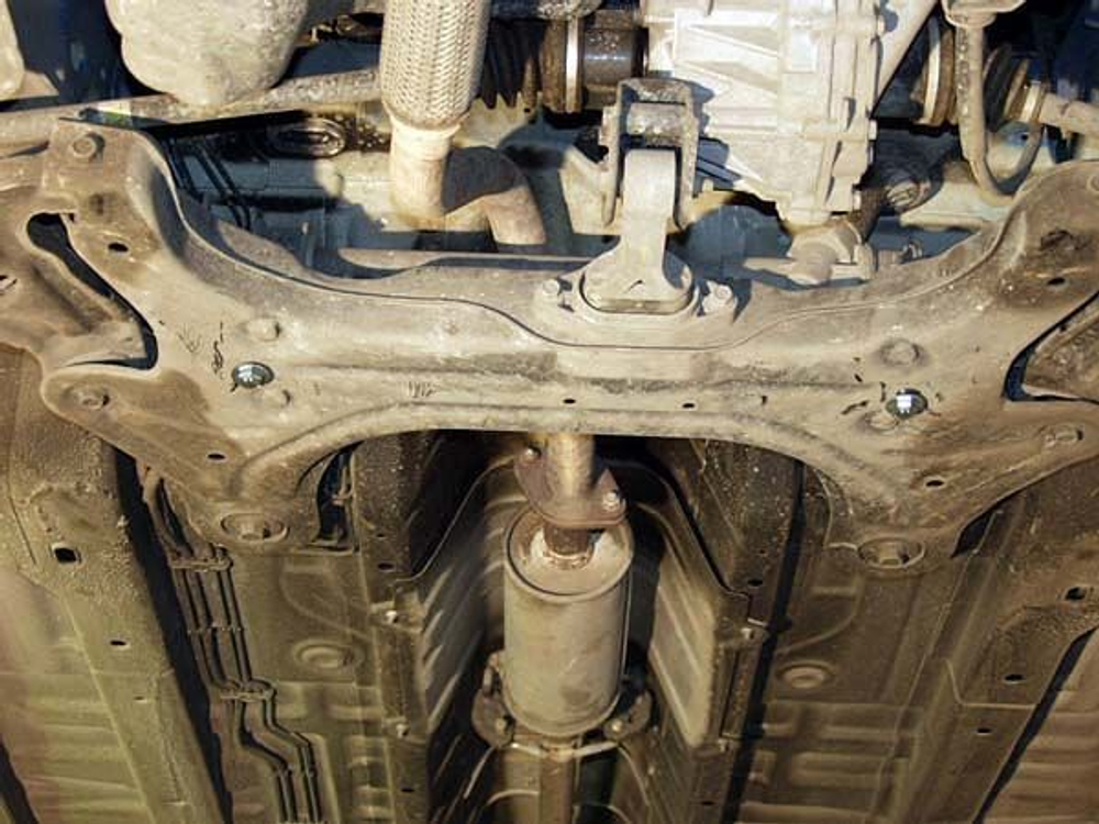 Защита картера и КПП Sheriff для Chevrolet Aveo I (T200) 2003-2006 арт.04.0910