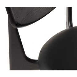 Стул Slab Black Upholstered