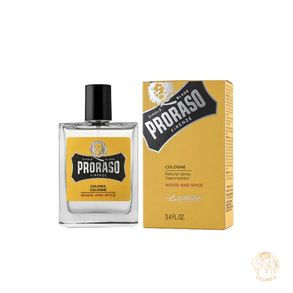 Одеколон Wood and Spice 100 мл Proraso